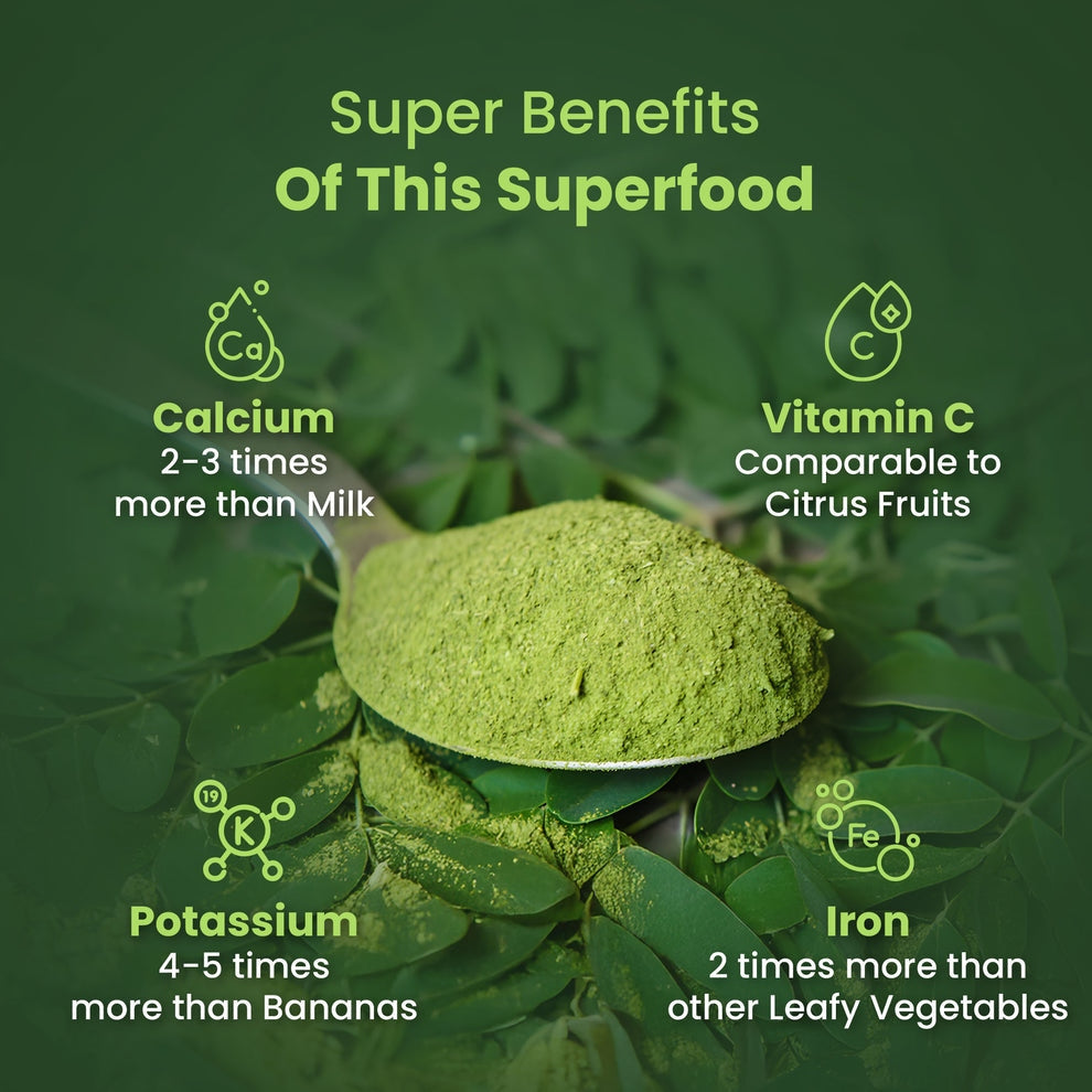 HERBALVEDA NATURAL MORINGA POWDER 300 G