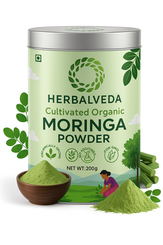 HERBALVEDA NATURAL MORINGA POWDER 300 G